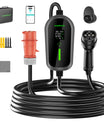 NOEIFEVO F097 EV Mobile Wallbox 11KW mit APP, 3-phasig 6-16A mit Einstellbarer Ladeleistung, Typ2 Ladekabel e auto, EV Ladegerät mit stromzähler