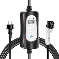 Tragbares Type2 3.6KW 16A EV-Ladegerät, 5 Meter mobiles EV-Ladekabel mit Schuko