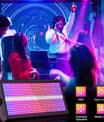 200W LED RGBW 48+8-Segment-Stroboskoplichter DMX512 Wash Bühnenlicht Uplight DJ-Lichter für Partys, Discos, Hochzeiten, Bars und KTVs