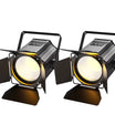 200W LED COB PAR Scheinwerfer mit Abschirmklappen, warm- und kaltweiße lineare Strahler, DMX-Bühnenbeleuchtung für Bühne, Party und Konzert