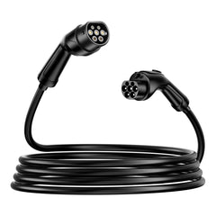 NOEFEIVO 5M/ 7M Typ 2 Verlängerungskabel zum Aufladen, 3.5KW / 7KW / 11KW / 22KW Typ 2 zu Typ 2 Auto Ladekabel für Wallbox und EV Ladegerät