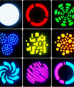 30W Strahl-Gobo Moving-Head-Lichter, RGBW LED Bühnen-Scheinwerfer mit DMX512 für DJ, Disco, Hochzeit, Party und Bühnenbeleuchtung