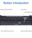384-Kanal DMX512 Lichtpult – Professionelle Controller-Konsole für Live-Konzerte, KTV, DJ-Shows und Clubs