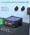 40W wasserdichter LED-PAR-Scheinwerfer (4x10W RGBWA+UV) mit integriertem Akku und DMX-Steuerung für DJs und Discos