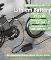 NOEIFEVO 67,2V 2-20A Lithium-Batterieladegerät für 59.2V 60V 16S Lithium-Li-Ionen-Lipo-Batterie, LCD-Anzeige, Strom einstellbar, Ladegerät für E-Bike, Roller, Elektromotorrad