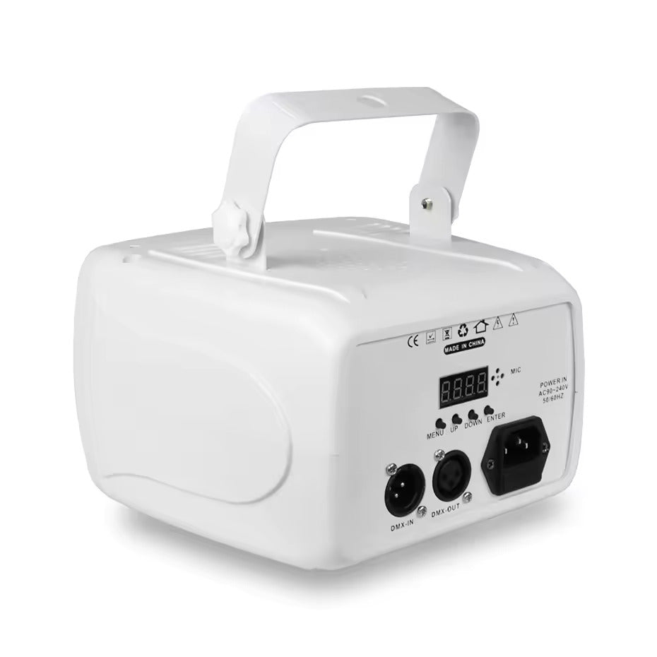 3-in-1 DMX RGBW Party-Licht, LED Laser Stroboskop Disco DJ Beam Spot Bühnenbeleuchtung, Tanzclub Hochzeit Schmetterlingslicht