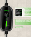 NOEIFEVO Typ 2 Ladekabel Schuko 3,7kW - 4m/6m/11m |6-16A|1-phasig Tragbare EV Ladegerät IP65 Wasserdicht mit LCD-Anzeige, Einstellbarer Ladeleistung, Einstellung Startzeit, für Allen EVs(IEC 62196-2) & PHEVS