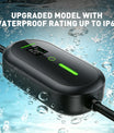 NOEIFEVO Typ 2 Ladekabel Schuko 3,7kW - 4m/6m/11m |6-16A|1-phasig Tragbare EV Ladegerät IP65 Wasserdicht mit LCD-Anzeige, Einstellbarer Ladeleistung, Einstellung Startzeit, für Allen EVs(IEC 62196-2) & PHEVS