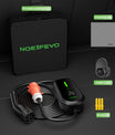 NOEIFEVO EV Wallbox 11kW mit App, Mobile Ladestation 3-Phasen 400V (6-16A einstellbar), Type 2 Ladekabel mit EU-Reiseadapter (CEE32/CEE16A/Schuko/Type2 Stecker), IP65 wasserdicht, RCD-Schutz, Tuya Smart APP.