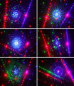 Discolys Partylys, LED RGB-lys DJ-projektor musikkstyrt DJ-discolys, DMX-effektspot for KTV, familietreff, bryllup, bursdag, Halloween
