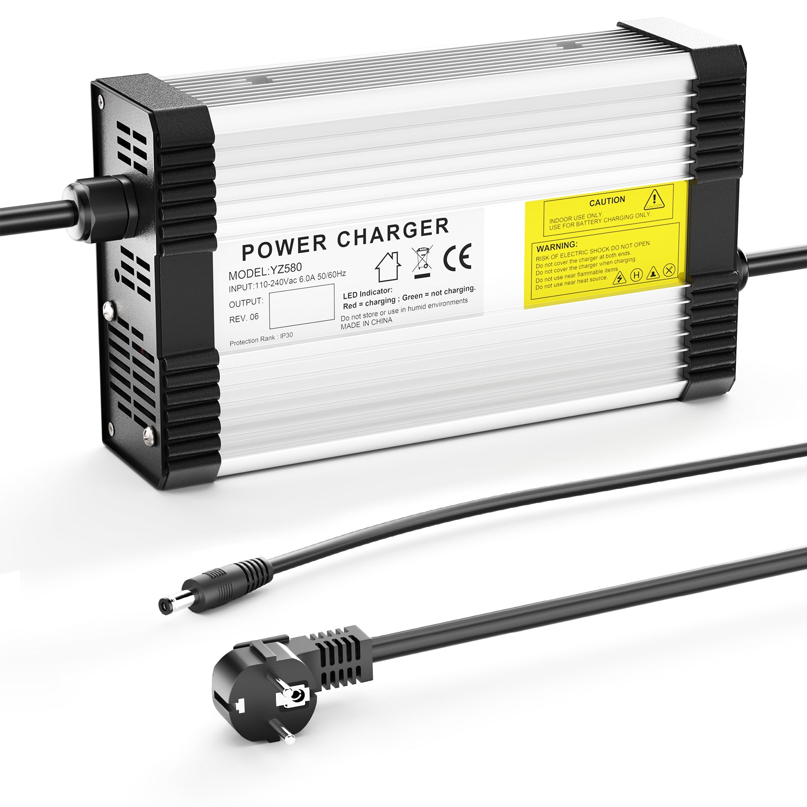 NOEIFEVO 100.8V 4.5A Lithium-Batterieladegerät für 24S 88.8V 90V Lithium  Batterie,mit Kühlventilator, automatische Abschaltung.