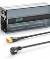NOEIFEVO 2-10A Strom 42V-88,2V Spannung Einstellbar Li-Ion LiFePO4 Lithium-Ladegerät Für 36V 48V 60V 72V 74V Batterie（2025 Aktualisierte Version）