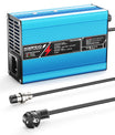 NOEIFEVO 58.8V 2A 2.5A 3A Lithium-Ladegerät für 14S 51.8V Li-Ion Lipo-Batterien, Kühlventilator, automatischer Abschaltung（BLUE）