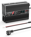 NOEIFEVO 58.4V 2.5A LiFePO4 Batterie-Ladegerät für 16S 48V 51.2V LiFePO4 Batterie, mit LCD-Anzeige, Kühlventilator, automatischer Abschaltung
