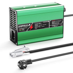 NOEIFEVO 27.6V-29.4V 2A 4A 5A  Blei-Säure-Batterieladegerät für 24V Blei-Säure Batterie, Kühlventilator, automatischer Abschaltung(GREEN)