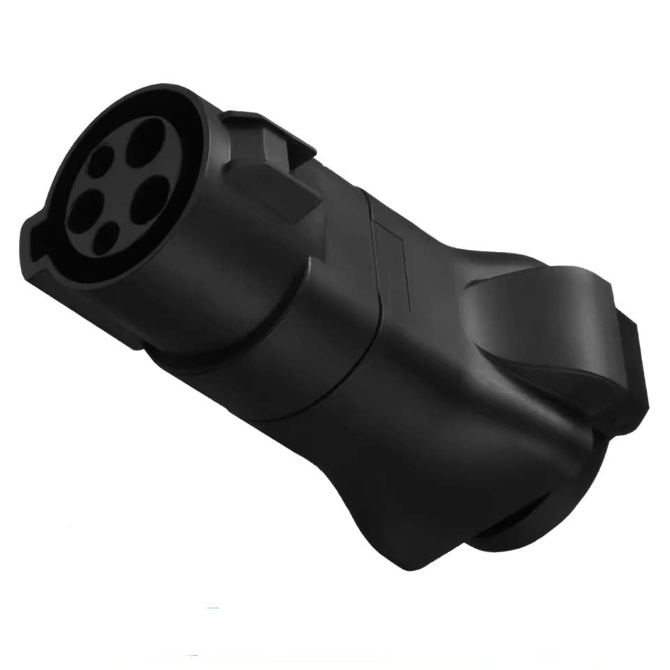 Noeifevo J1772 Typ1-Stecker auf Schuko-Steckdosenadapter, 220 V 16 A EV-Ladeanschlussadapter EVSE-Stecker für Wohnmobil-Elektroroller