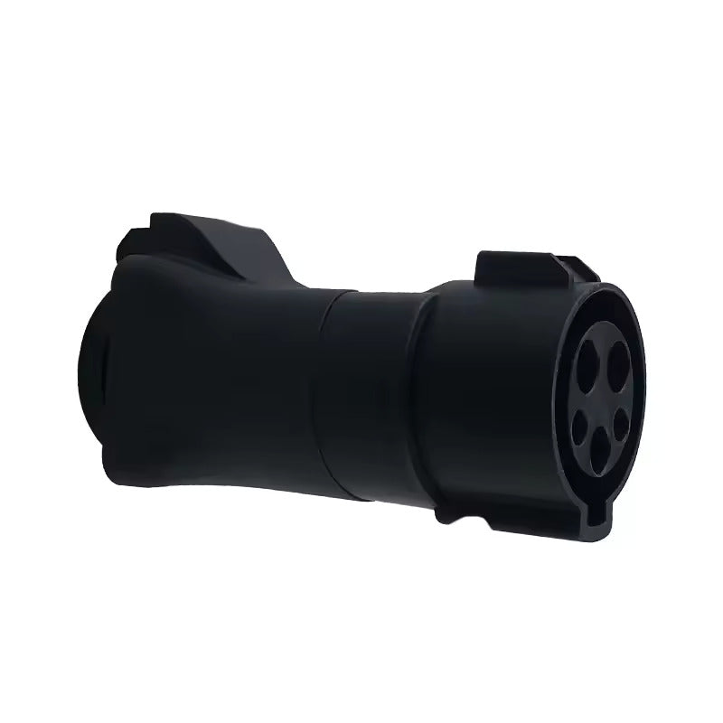 Noeifevo J1772 Typ1-Stecker auf Schuko-Steckdosenadapter, 220 V 16 A EV-Ladeanschlussadapter EVSE-Stecker für Wohnmobil-Elektroroller