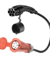 Typ2 Stecker auf CEE16A/CEE32A Buchse, Adapter für 11KW/22KW EV-Ladegerät zur Stromaufnahme von der Ladestation