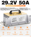 NOEIFEVO 29.2V 50A Schnell-Ladegerät für 24V 25.6V Lithium  LiFePO4 Batterie, wasserdicht, 0V BMS Aktivieren