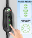 NOEIFEVO 11kW 3-Phasen Typ2 Mobile Wallbox mit EU-Reiseadapter (CEE32/CEE16A/Schuko/Type2 Stecker), 6-16 A Einstellbarer Ladestrom, 1-10 Stunden Verzögerungs-Ladung, CEE 16A auf Typ2 Tragbarer EV-Ladegerät Für alle Typ2 EV & PHEV