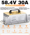 NOEIFEVO 58.4V 30A LiFePO4 Akku Ladegerät für 51.2V(48V) 16S LiFePO4 Batterie, wasserdicht, 0V BMS Aktiviert