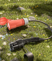 Typ2 Stecker auf CEE16A/CEE32A Buchse, Adapter für 11KW/22KW EV-Ladegerät zur Stromaufnahme von der Ladestation