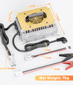 NOEIFEVO 58.4V 50A LiFePO4 Akku Ladegerät für 51.2V(48V) 16S LiFePO4 Batterie, wasserdicht, 0V BMS Aktiviert