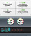 NOEIFEVO 2-10A Strom 42V-88,2V Spannung Einstellbar Li-Ion LiFePO4 Lithium-Ladegerät Für 36V 48V 60V 72V 74V Batterie（2025 Aktualisierte Version）