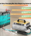 NOEIFEVO 58.4V 50A LiFePO4 Akku Ladegerät für 51.2V(48V) 16S LiFePO4 Batterie, wasserdicht, 0V BMS Aktiviert