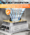 NOEIFEVO 58.4V 50A LiFePO4 Akku Ladegerät für 51.2V(48V) 16S LiFePO4 Batterie, wasserdicht, 0V BMS Aktiviert
