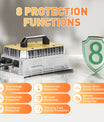 NOEIFEVO 58.4V 50A LiFePO4 Akku Ladegerät für 51.2V(48V) 16S LiFePO4 Batterie, wasserdicht, 0V BMS Aktiviert