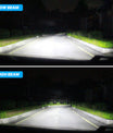 2 Stück 72W 16000LM Lumen Auto Scheinwerferlampe,  H7 H11 9005 9006 H4 LED Lampe