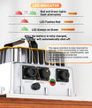 NOEIFEVO 58.4V 50A LiFePO4 Akku Ladegerät für 51.2V(48V) 16S LiFePO4 Batterie, wasserdicht, 0V BMS Aktiviert