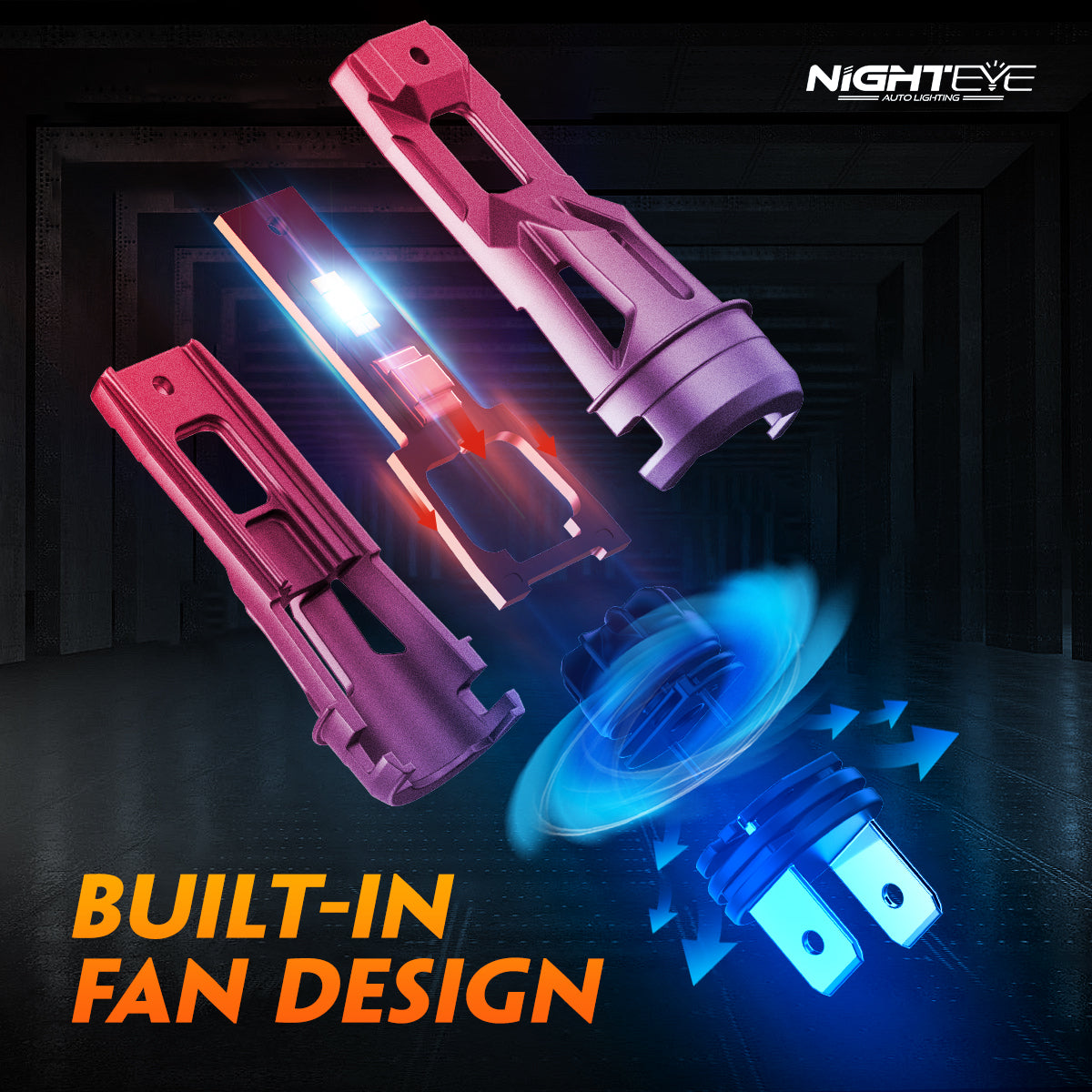 2 Stück 60W 12000 Lumen Auto Scheinwerferlampe, H7 LED Lampe