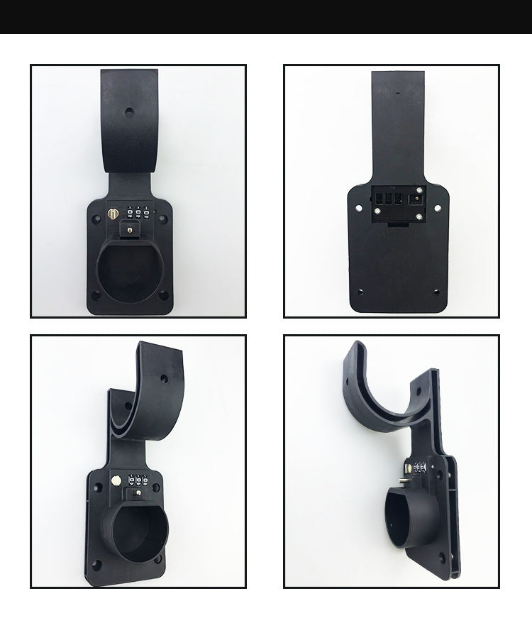 NOEIFEVO TYP 2 Ladegeräthalter mit Schloss, Wandmontierter Ladekabel-Organizer, Diebstahlsicherung für EV-Ladegerät