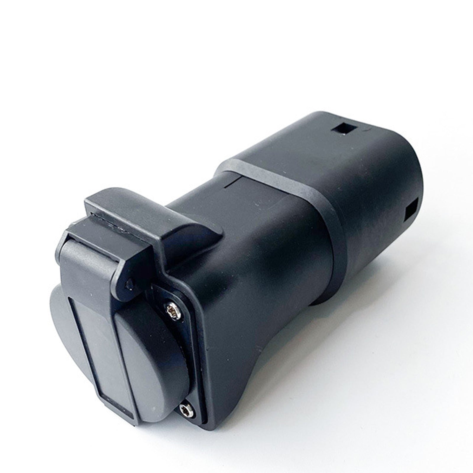 Noeifevo Elektrofahrzeug-Entladeadapter 16A Typ 2 Buchse auf Schukosteckdose，Fahrzeug zu Last (V2L) Adapter für MG BYD KIA Hyundai Xpeng Hongqi Smart