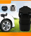 Noeifevo Elektrofahrzeug-Entladeadapter 16A Typ 2 Buchse auf Schukosteckdose，Fahrzeug zu Last (V2L) Adapter für MG BYD KIA Hyundai Xpeng Hongqi Smart
