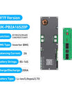 Batterie-BMS mit 4,3-Zoll-Display, intelligentes aktives BMS 8S–16S 200A 24V–48V Li-Ion/LiFePO4/LTO 2A Batterie-Energie-Balancer mit Bluetooth, CAN/RS485