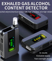 NOEIFEVO D1000 Alkoholtester mit hochpräzisem Brennstoffzellen-Sensor, Promilletester, klappbare Düse, LED-Anzeige, vielseitig verwendbarer Alkohol-Detektor
