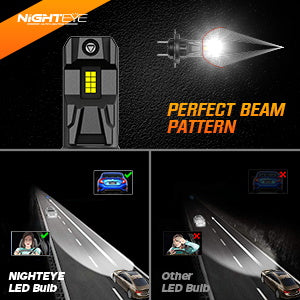 2 Stück 70W 20000LM Lumen Auto Scheinwerferlampe, H7 H11 9005 9006 H4 LED Lampe