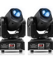 30W Strahl-Gobo Moving-Head-Lichter, RGBW LED Bühnen-Scheinwerfer mit DMX512 für DJ, Disco, Hochzeit, Party und Bühnenbeleuchtung