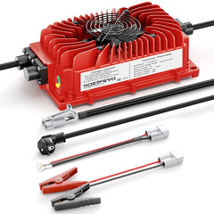 NOEIFEVO 48V 20A Batterieladegerät für Blei-Säure-Batterien, AGM, Gel, Golfwagen-Batterieladegerät