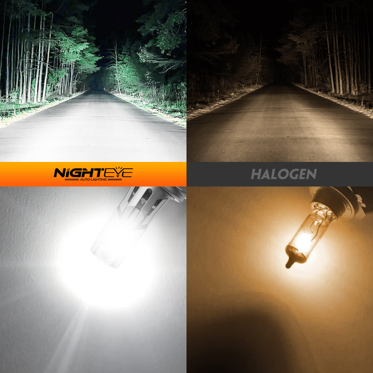 2 Stück 60W 12000 Lumen Auto Scheinwerferlampe, H7 LED Lampe