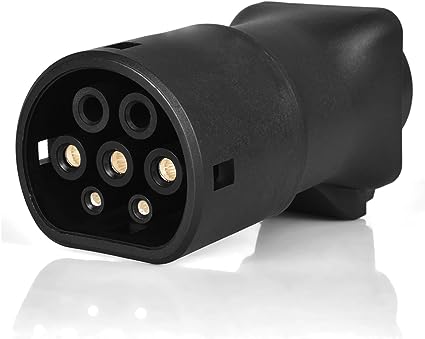 Noeifevo Elektrofahrzeug-Entladeadapter 16A Typ 2 Buchse auf Schukosteckdose，Fahrzeug zu Last (V2L) Adapter für MG BYD KIA Hyundai Xpeng Hongqi Smart