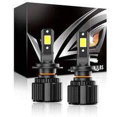 2 Stück 72W 15000LM Lumen Auto Scheinwerferlampe,  H7 H11 9005 9006  LED Lampe