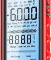 681 Digitales Multimeter, Multifunktionsmessgerät, wiederaufladbar, AC/DC Spannung, berührungsloser Spannungsprüfer, LCD Bildschirm, Stromprüfer