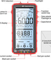 681 Digitales Multimeter, Multifunktionsmessgerät, wiederaufladbar, AC/DC Spannung, berührungsloser Spannungsprüfer, LCD Bildschirm, Stromprüfer