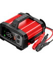 25A Autobatterieladegerät, 12V25A 24V 15A Blei-Säure AGM LiFePO4 Batterieladegerät, Fahrzeugladegerät, intelligentes Batterieladegerät für Autos, LKWs, Motorräder, Rasenmäher