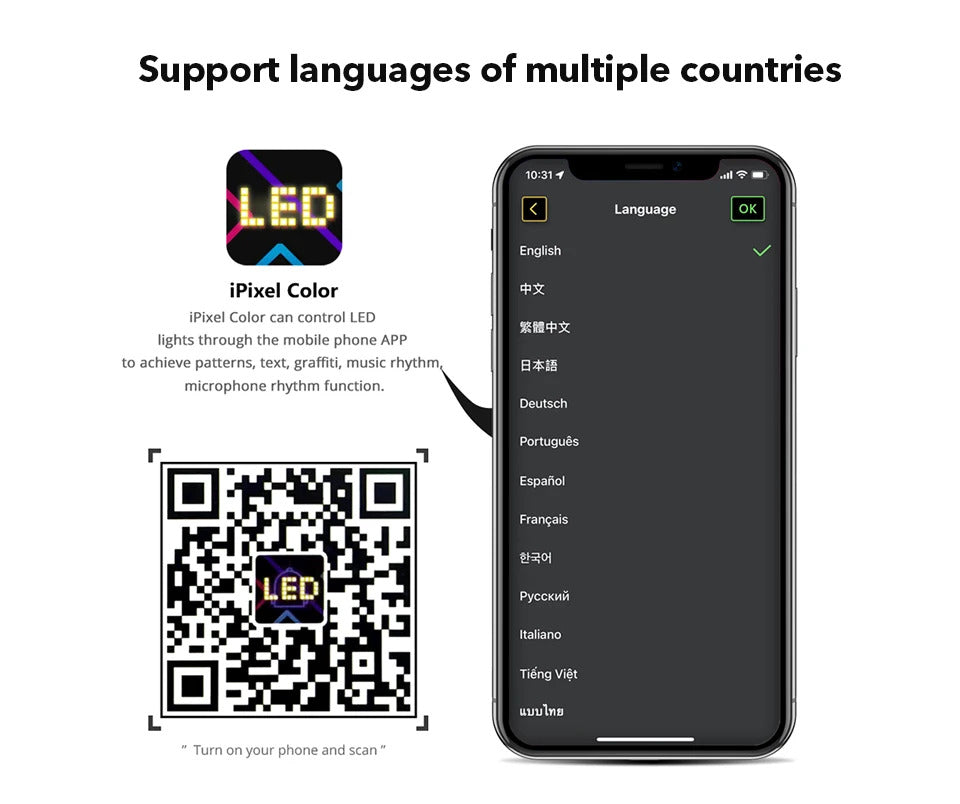 NOEIFEVO Licht für Autos LED-Augen für LKWs, LED-Anzeige Programmierbare LED-Laufschrift Leuchtschild für Auto, LKW, Text, Graffiti, Einzigartiges Fahrzeugemblem-Licht