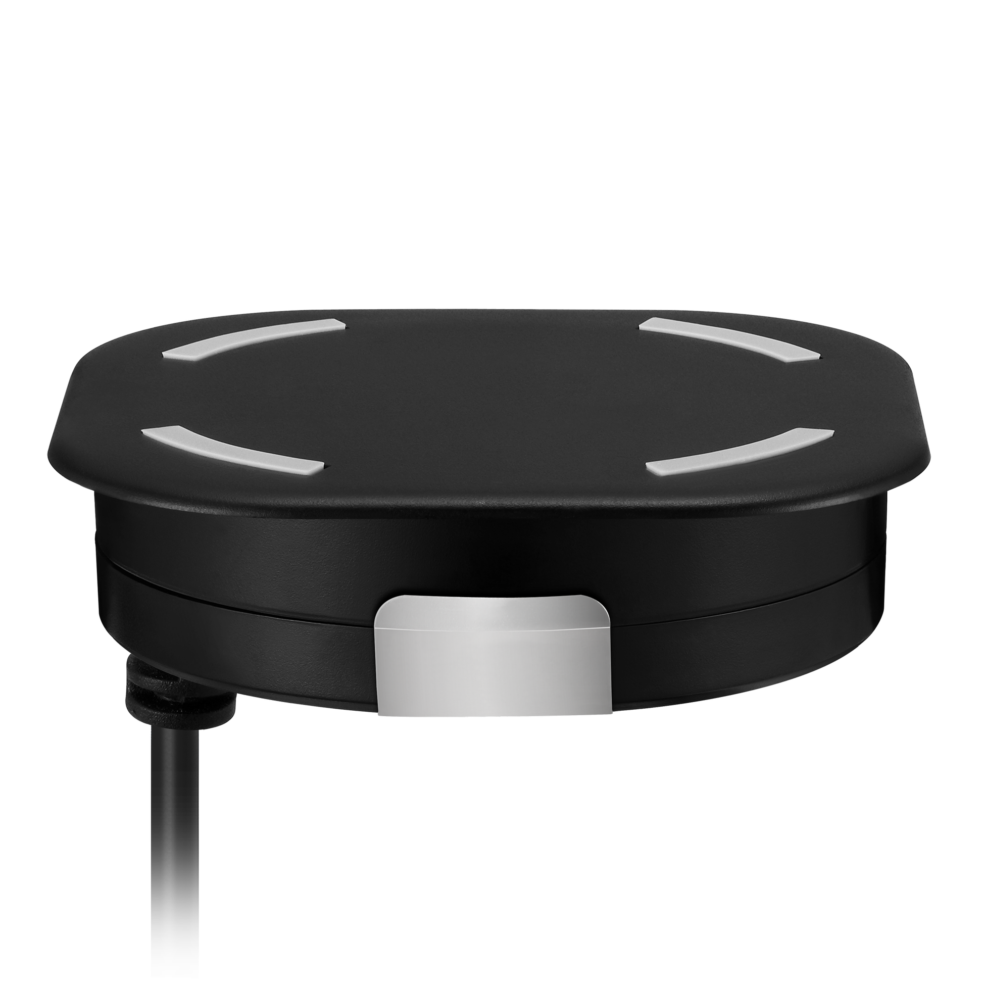 NOEIFEVO Magnetisches unsichtbares Wireless Telefon Ladegerät, 30 mm Untertisch-Ladeunterlage, Möbel Tisch Nachttisch Desktop-Ladestation für iPhone 15/14/13/12/11/Samsung/LG/Google